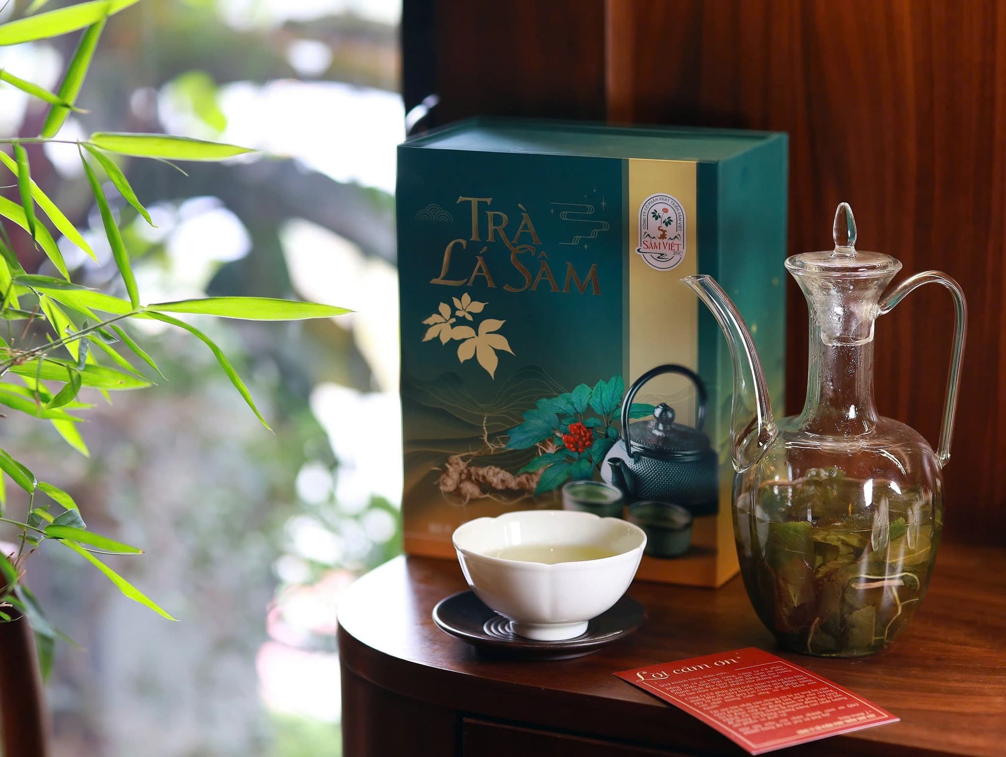 Cách pha trà lá Sâm đún chuẩn