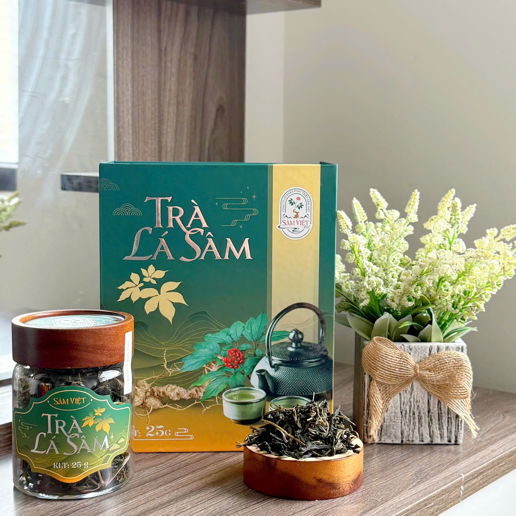 Bật mí các tiêu chí mua trà lá sâm chuẩn chất lượng nhất