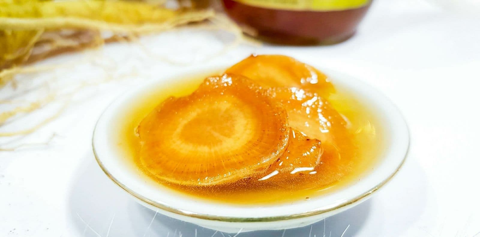 Sâm ngâm mật ong – Kết hợp hoàn hảo từ thiên nhiên