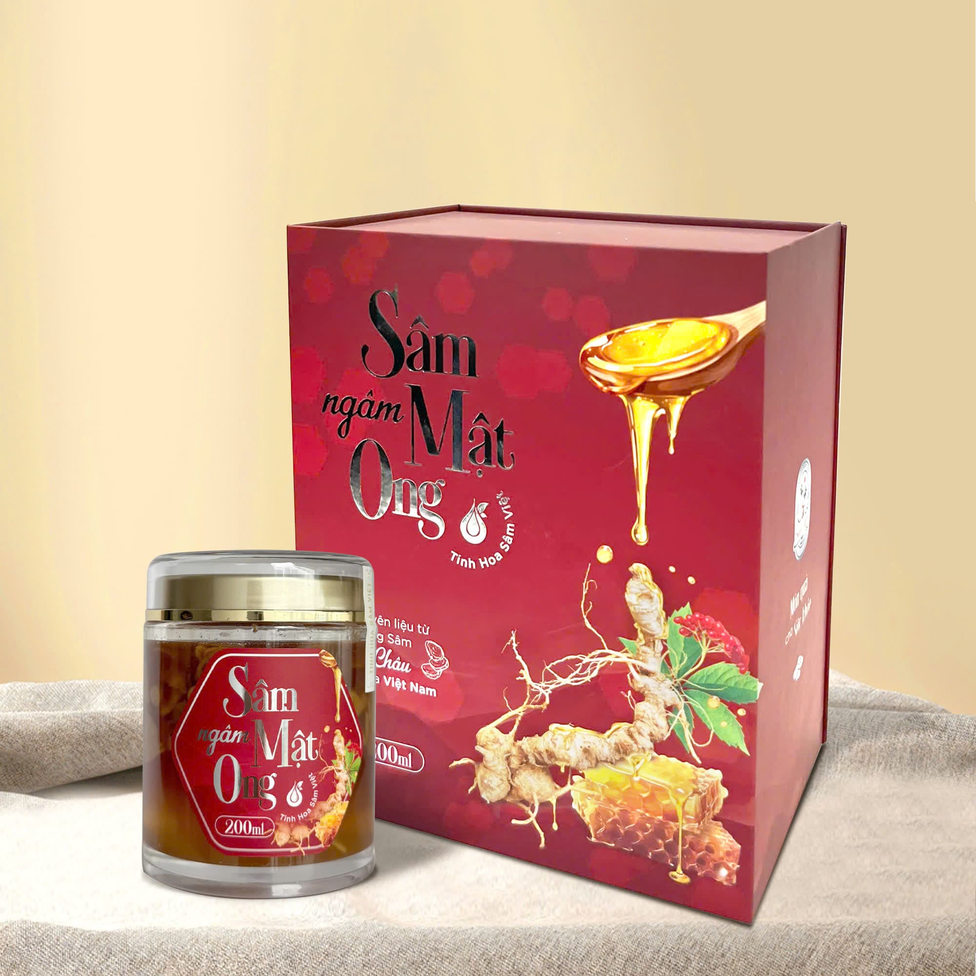 Lợi ích khi ăn trực tiếp sâm ngâm mật ong