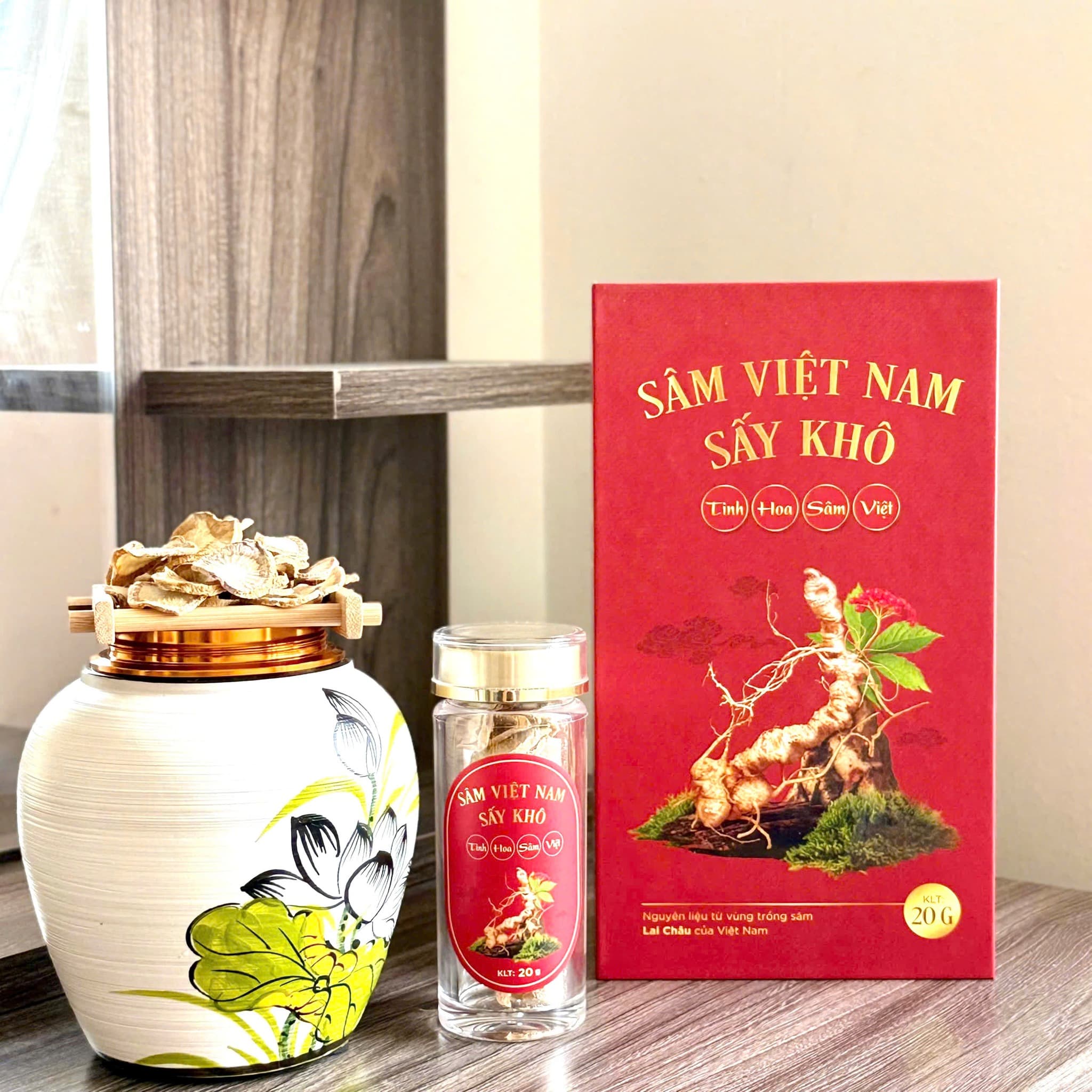 Những loại sâm sấy khô phổ biến dùng để biếu tặng