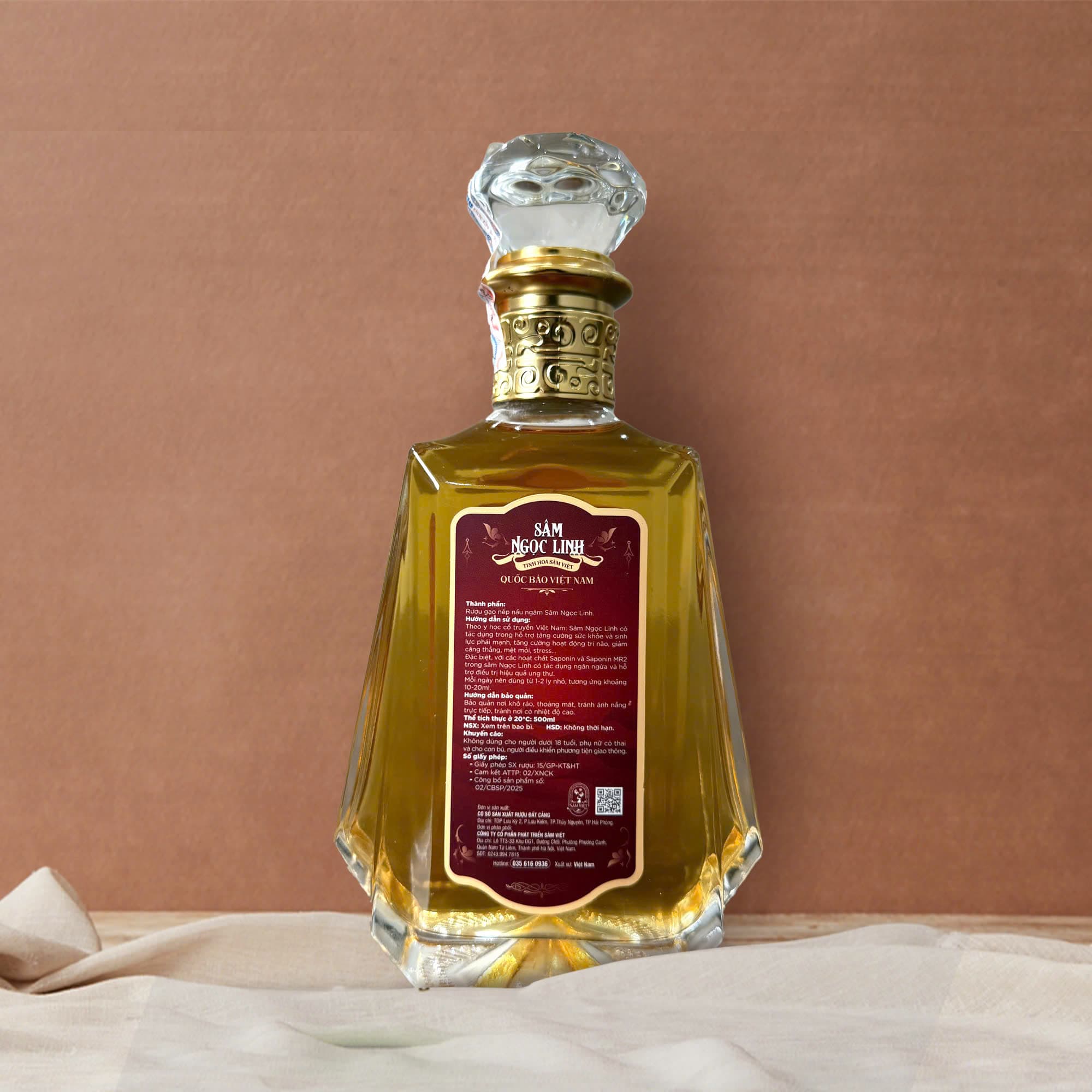 Cách ngâm rượu sâm Ngọc Linh chuẩn